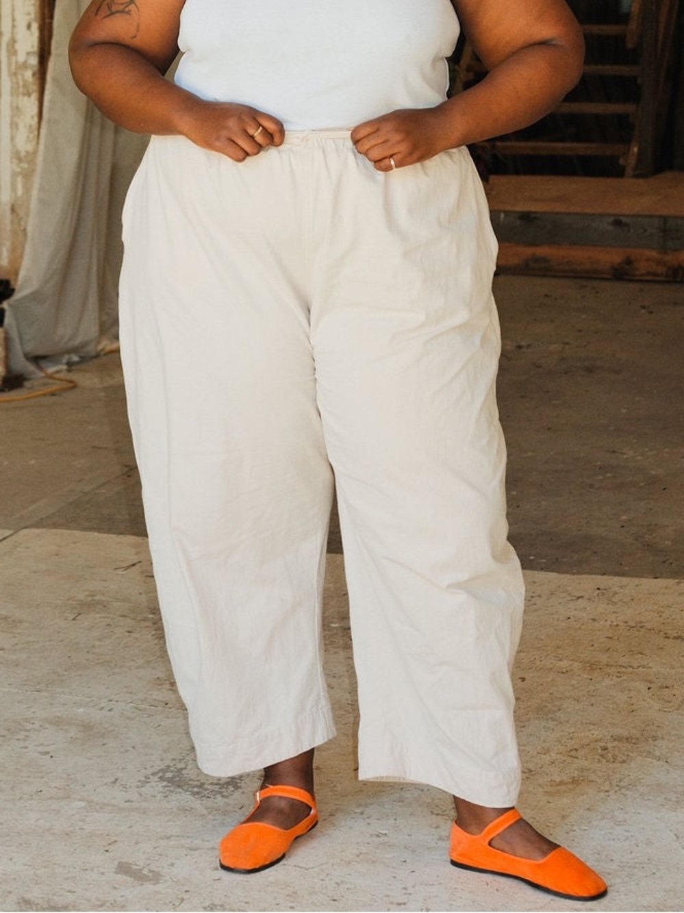 Shelter Jules pant cream size 2X/3X